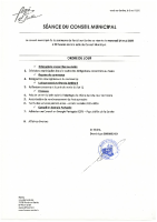 14 mai 2025 – Ordre du jour