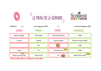 Menus du 1er au 5 décembre 2025