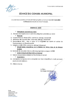 04 03 2026 – Ordre du jour