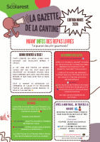 LA GAZETTE DE LA CANTINE – MARS 2026